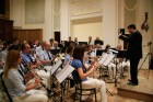 Concerto d'estate del 1 Agosto 2015 del Complesso Musicale Città di Potenza Picena, presso l'auditorium Ferdinando Scarfiotti. Foto di Aido Consolani.