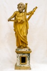 Sant'Andrea € 700 per il restauro. Statue lignee dorate Sec. XVII. Foto Sergio Ceccotti