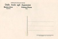 Retro cartolina commemorativa inaugurazione Piramide de Mayo. Fonte ASCPP.