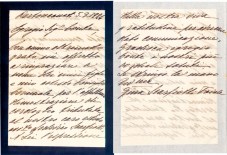 Lettera di ringraziamento della Sig.ra Gina (Luigia) Favale Scarfiotti al Comune di Potenza Picena del 5-8-1924. ASCPP.