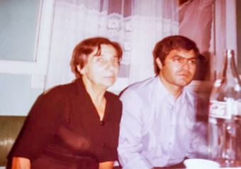 Massimo Carlini insieme a Rita Carlini. Foto di Massimo Carlini.