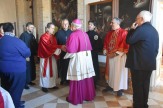 Mons. Franco Croci a Potenza Picena il giorno domenica 11 novembre 2018 durante la messa presso la Collagiata di Santo Stefano