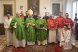 Mons. Franco Croci a Potenza Picena il giorno domenica 11 novembre 2018 durante la messa presso la Collagiata di Santo Stefano